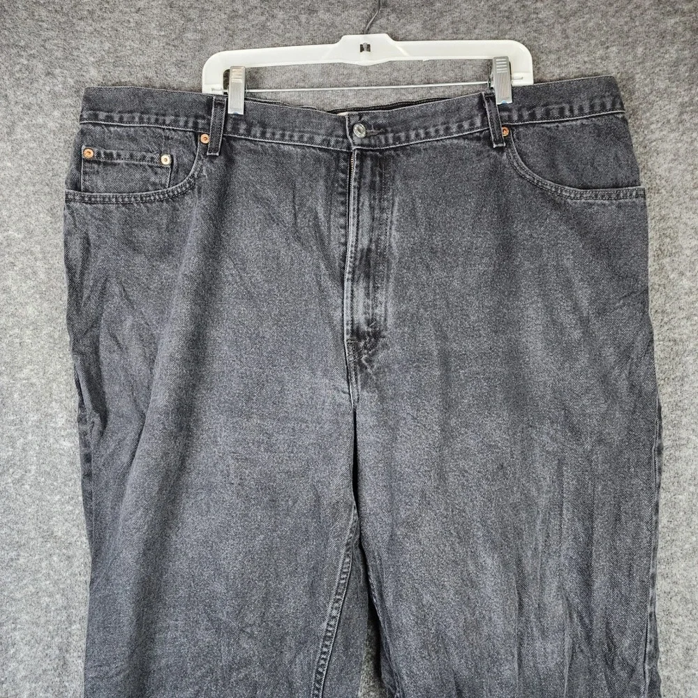 Levis Jeans Mens 46x34 560 Comfort Fit Black Denim Y2K Vintage EUC